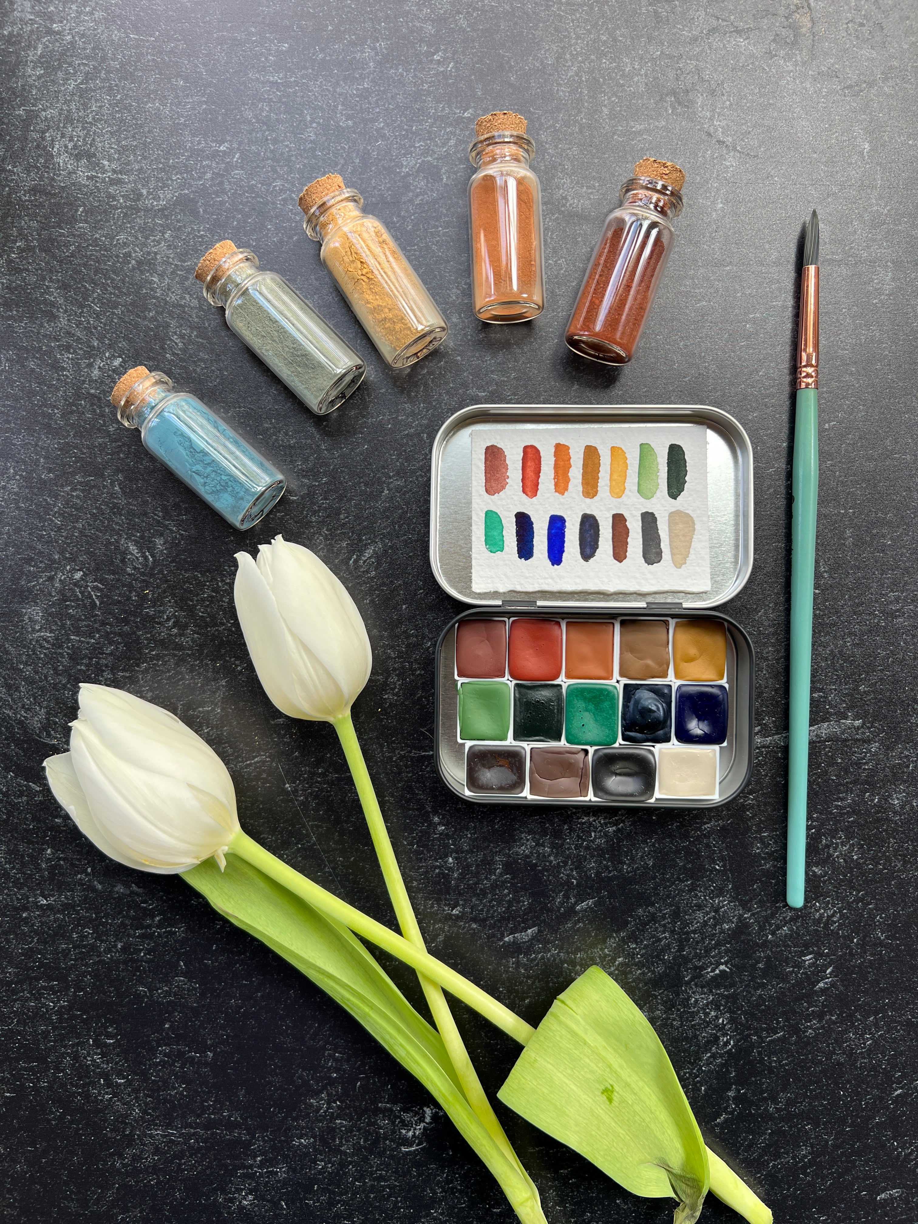 Landscape Essentials  Half Pan Palette