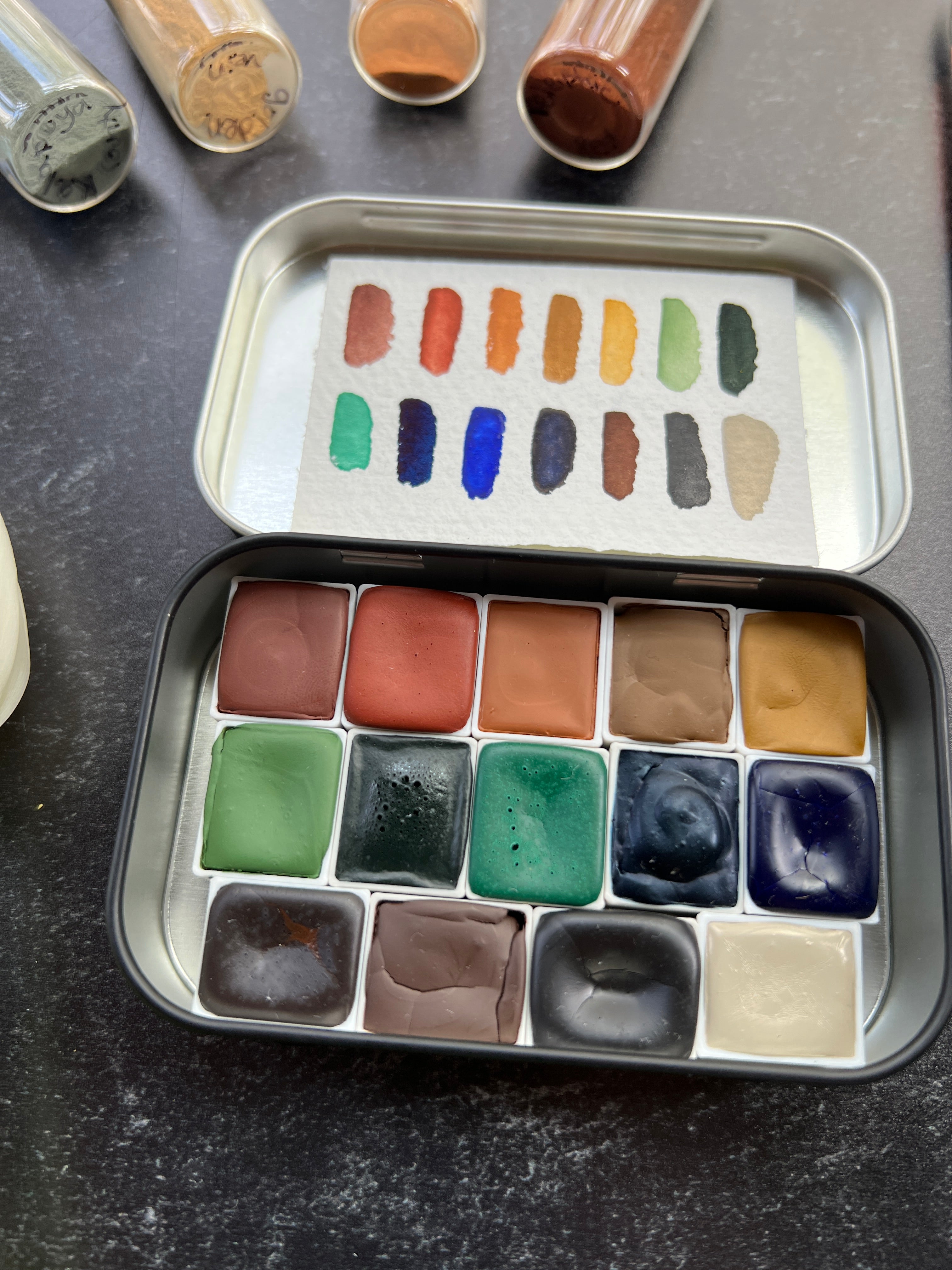 Landscape Essentials  Half Pan Palette