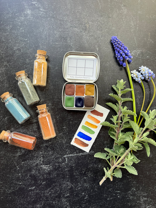Landscape Essentials Half Pan Six Palette