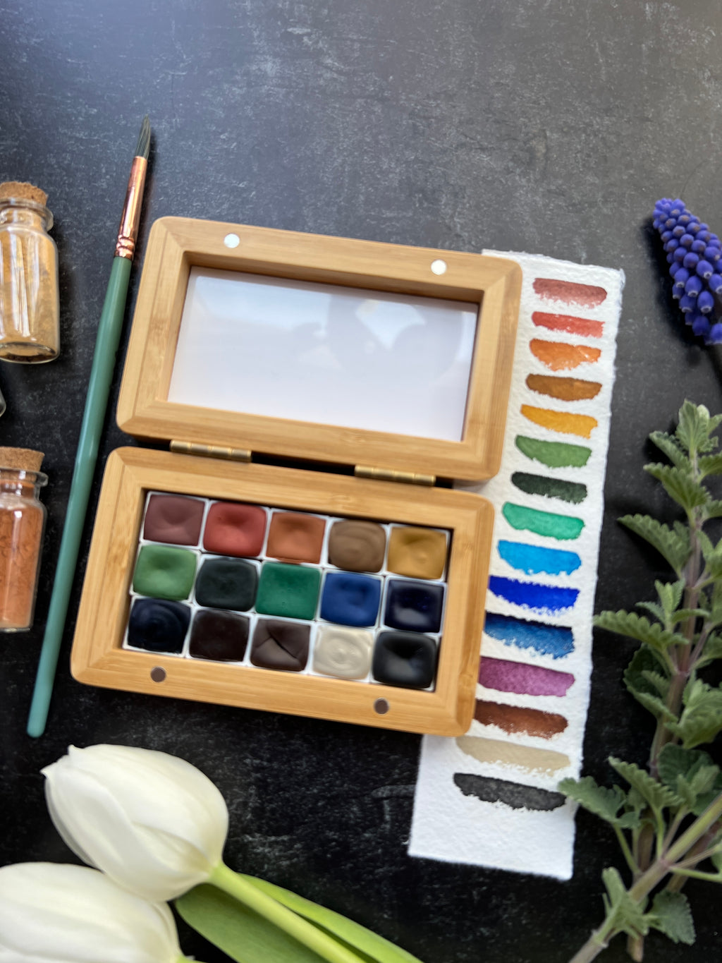 Landscape Essentials Bamboo Palette Box