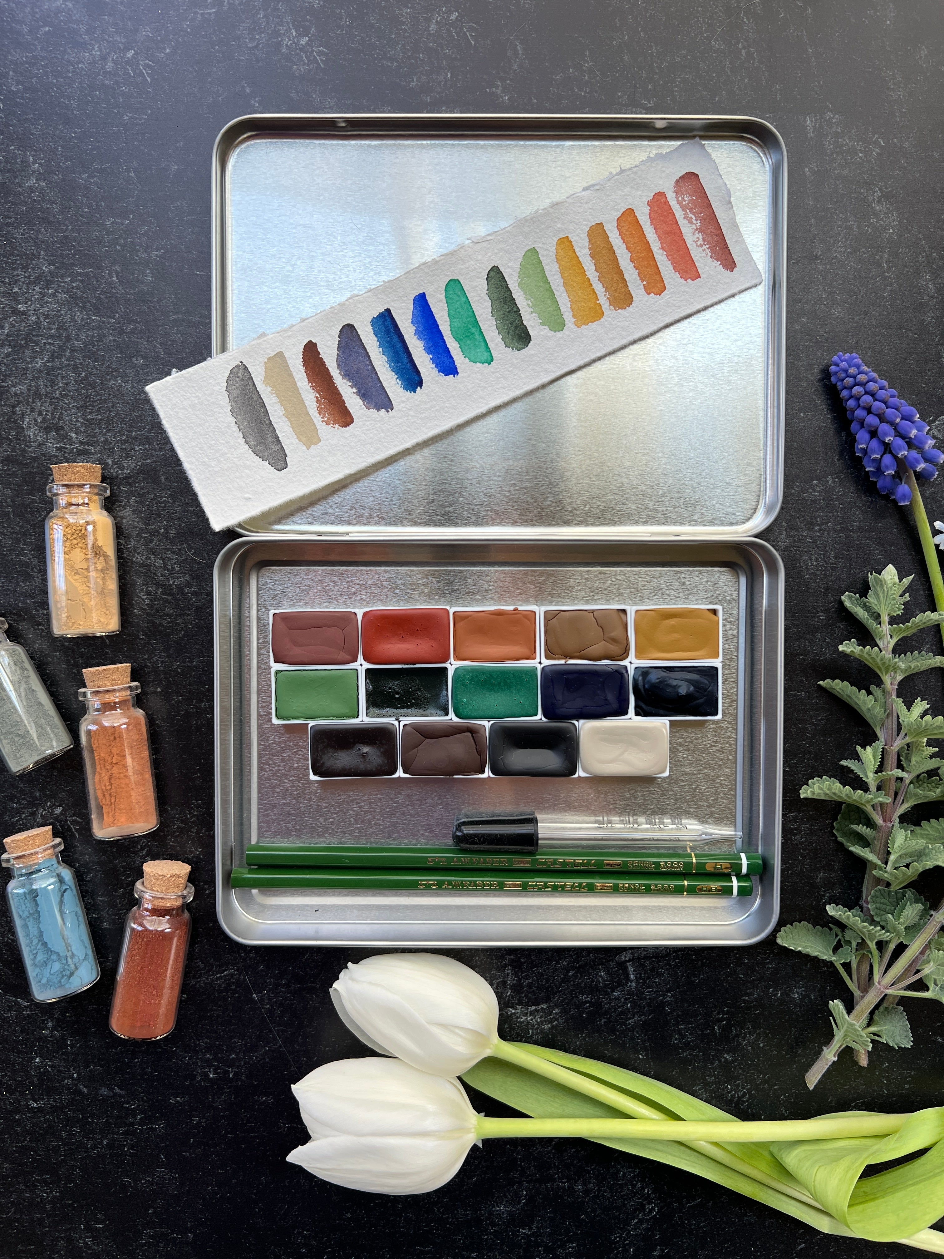 Landscape Essentials Full Pan Palette Set