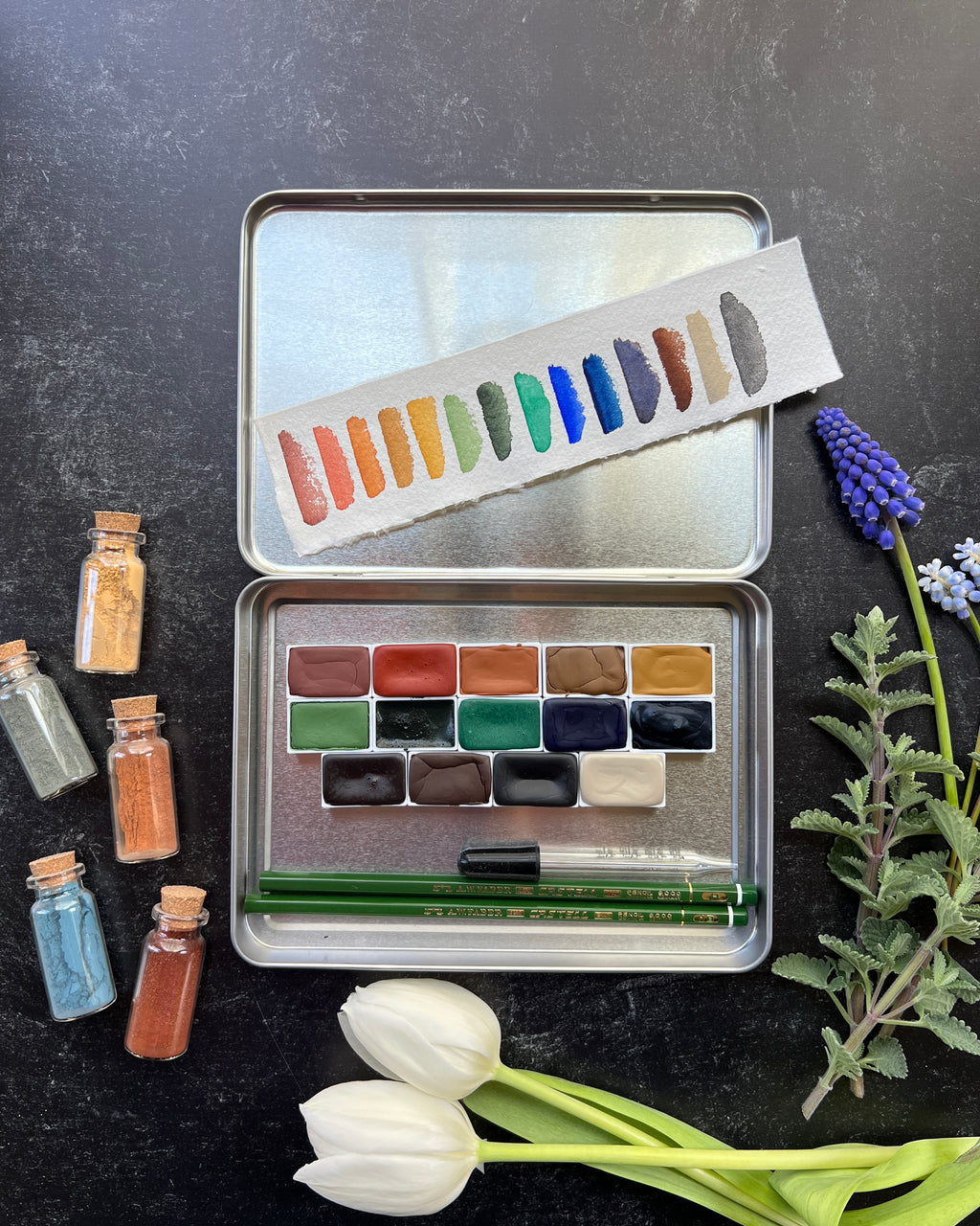Landscape Essentials Full Pan Palette Set