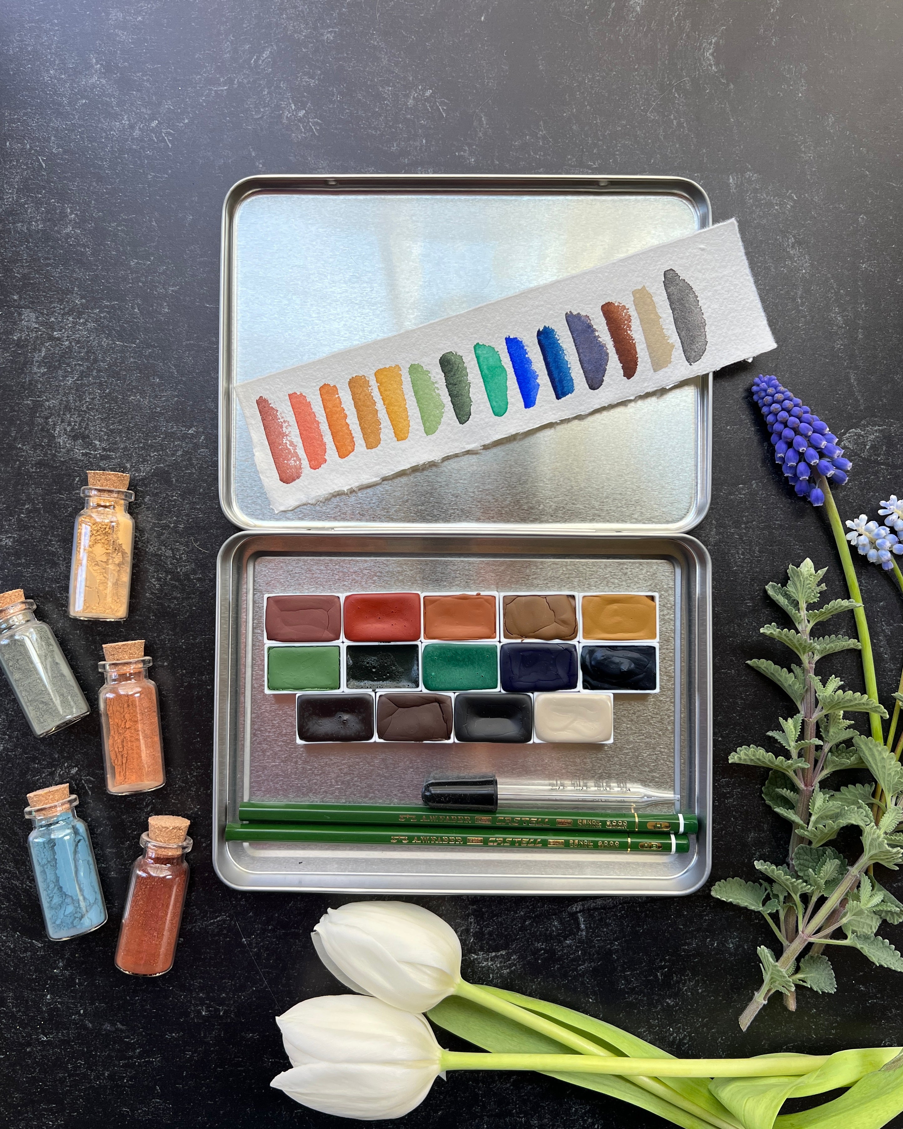 Landscape Essentials Full Pan Palette Set