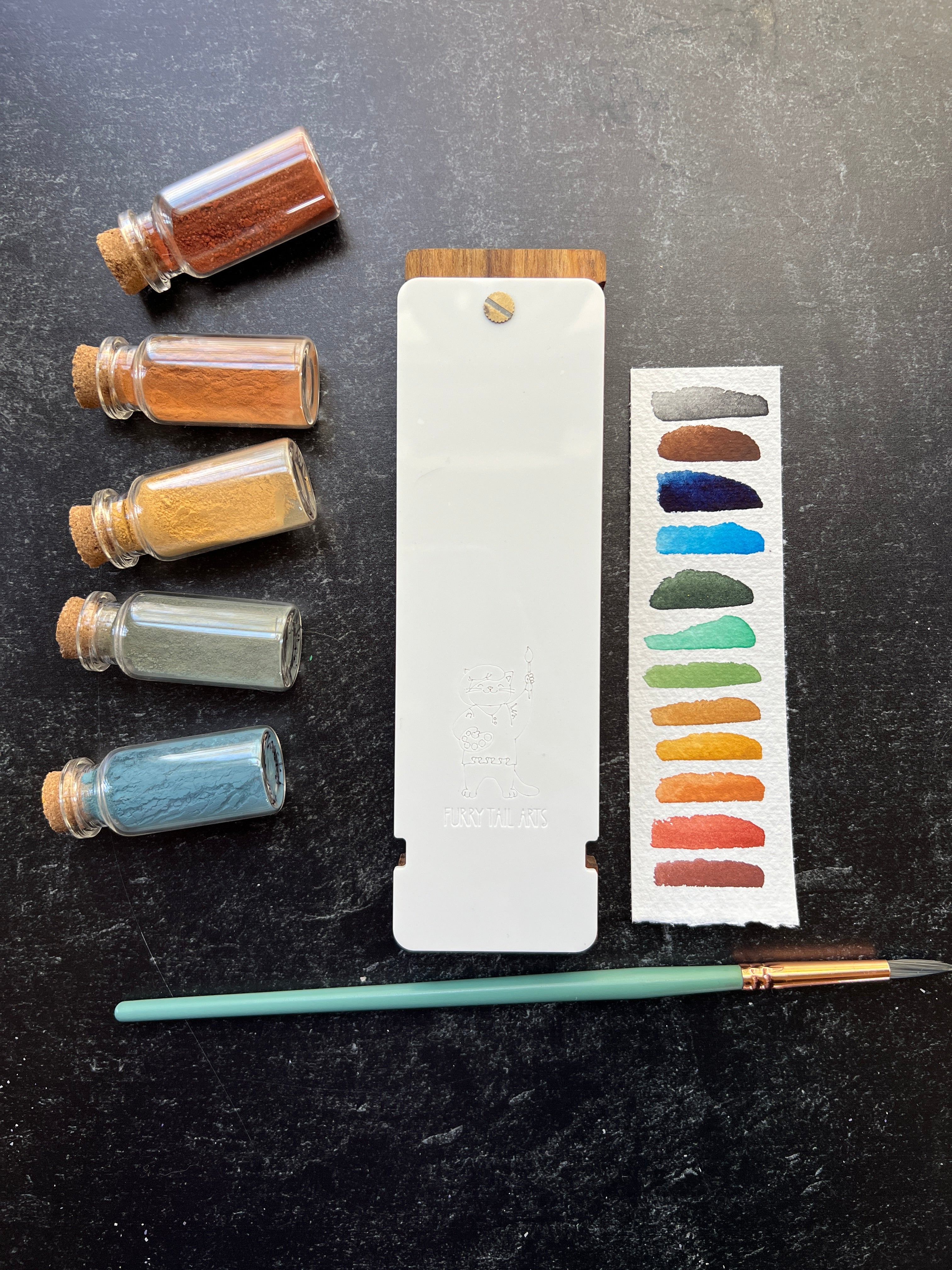 Landscape Essentials Wood Travel Palette
