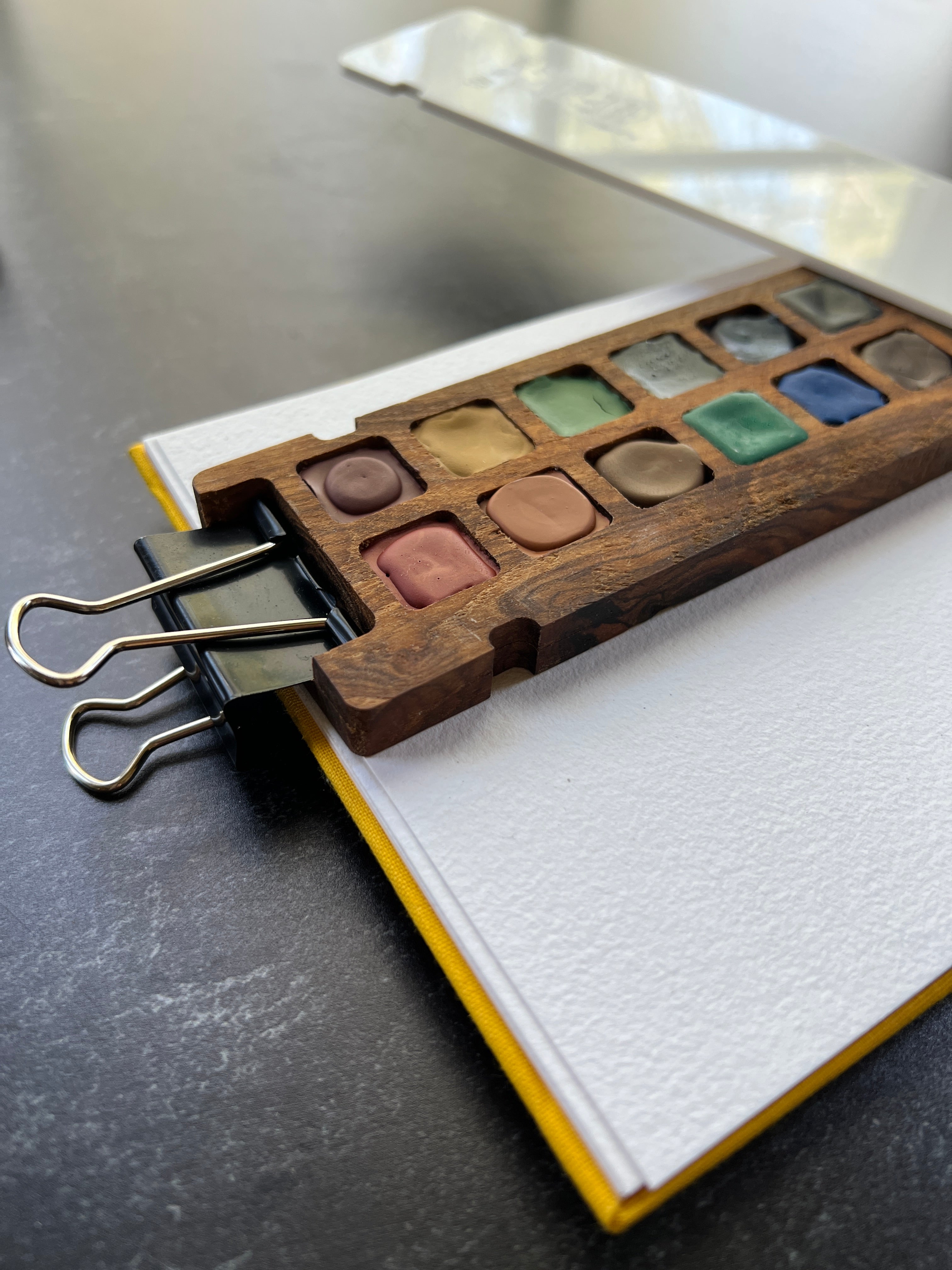 Landscape Essentials Wood Travel Palette
