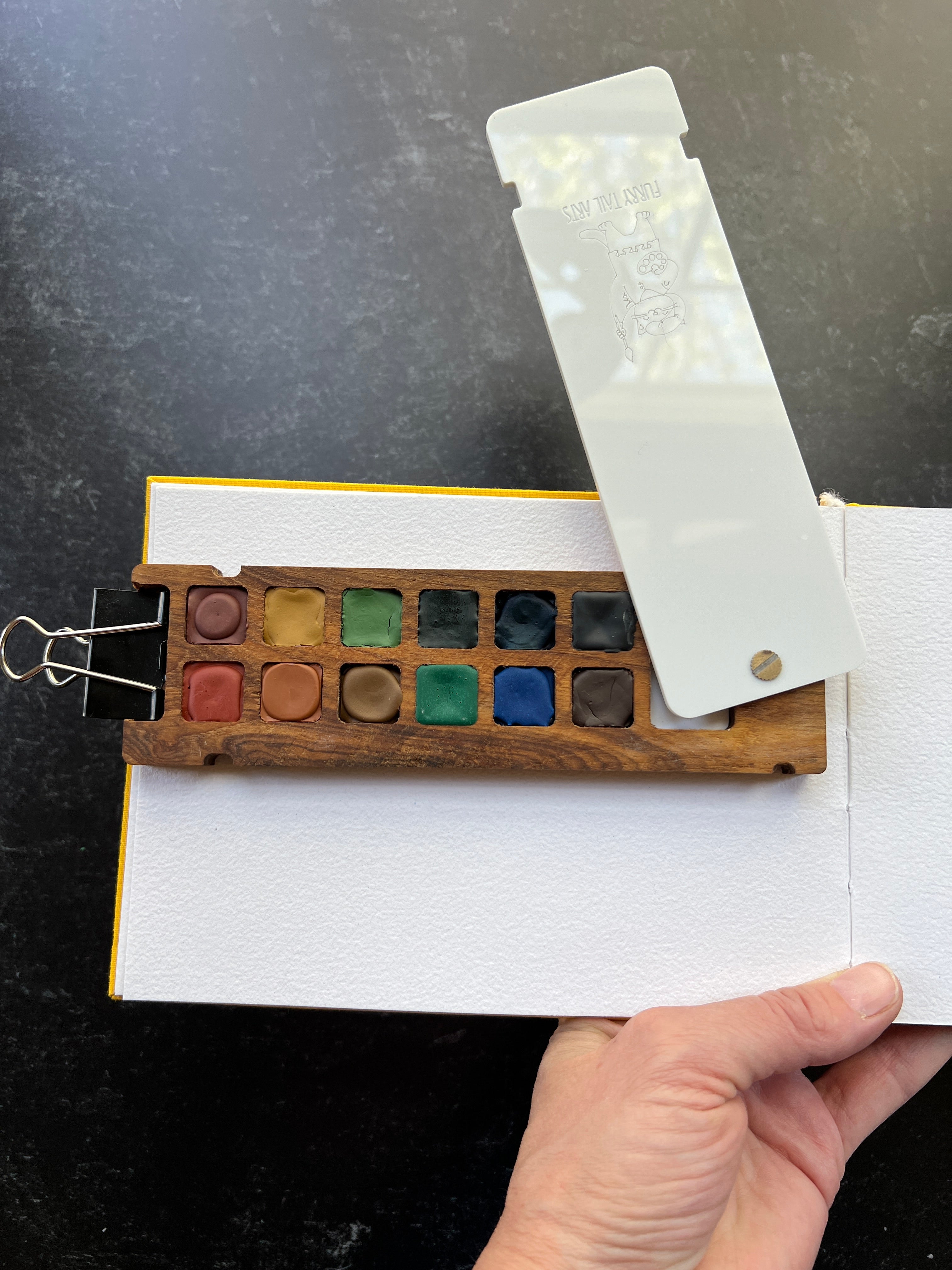 Landscape Essentials Wood Travel Palette