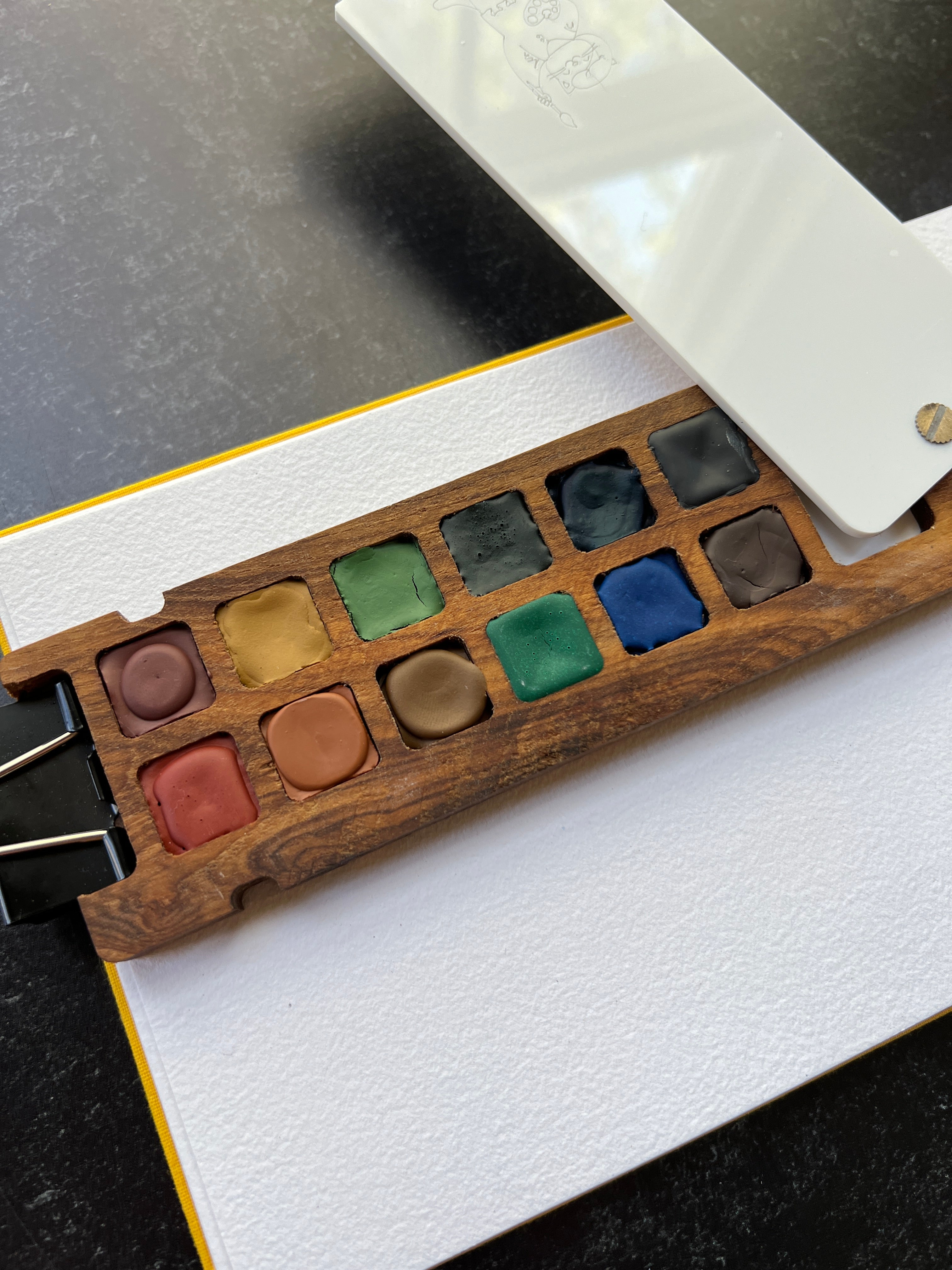 Landscape Essentials Wood Travel Palette