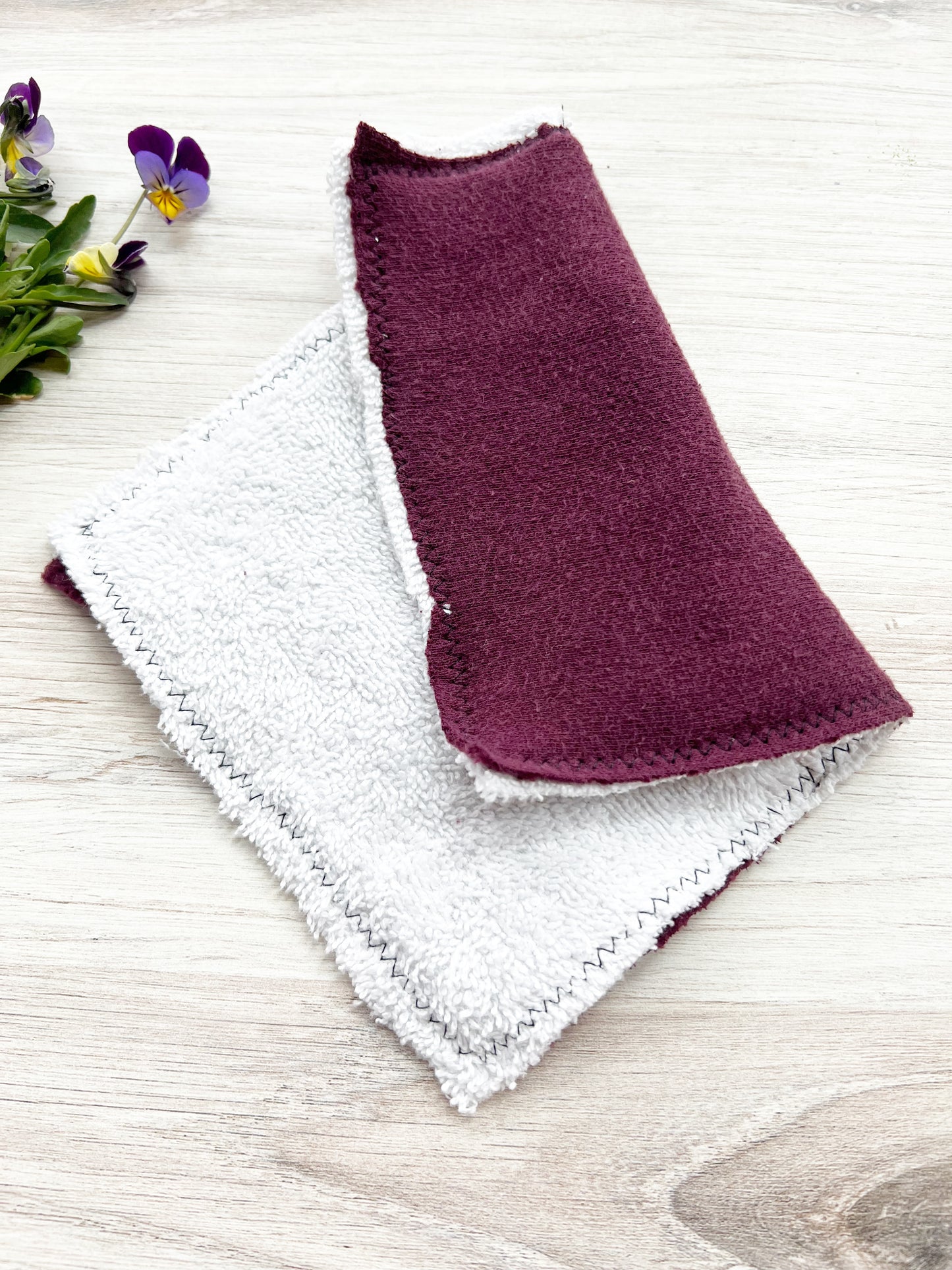 Brush Cloths made with recycled fabric