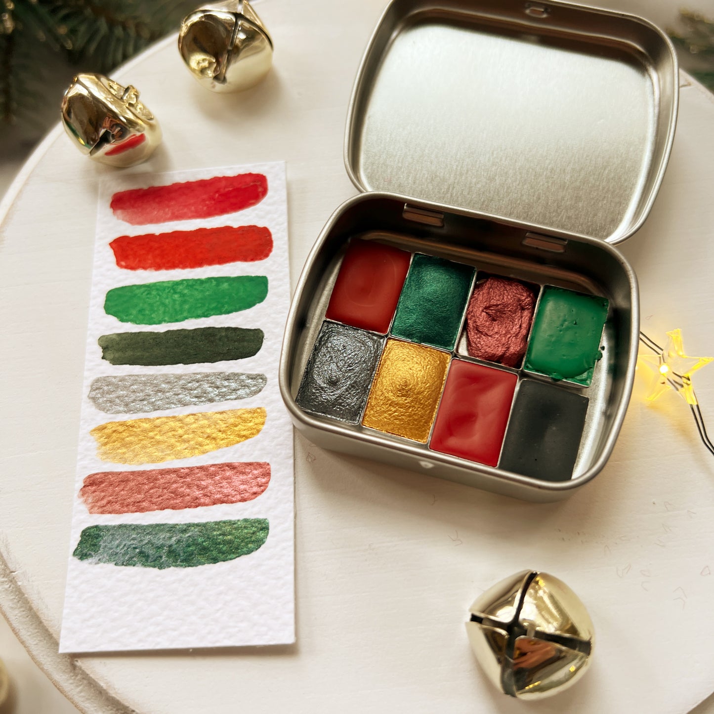 Merry and Bright Holiday Traveler's Palette