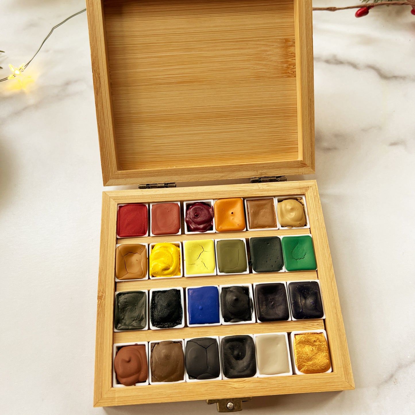 All the Colors Bamboo Palette Box