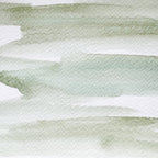 Bohemian Green Earth. Half pan, full pan or bottle cap of handmade watercolor paint