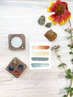 Australian Ochers Mini Wood Palette