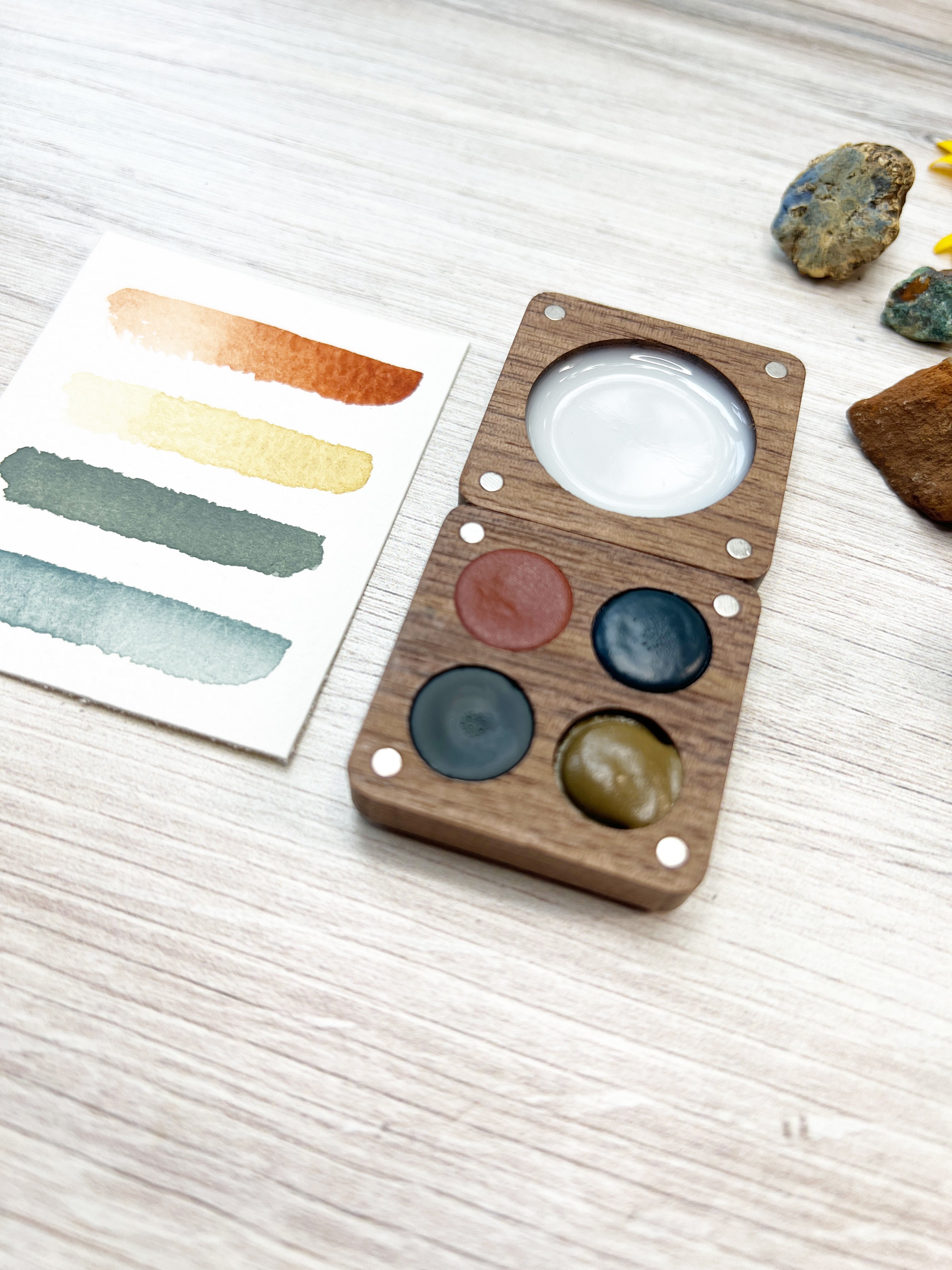 Australian Ochers Mini Wood Palette
