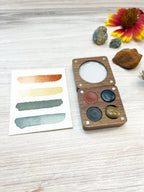 Australian Ochers Mini Wood Palette