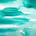 King Turquoise. Half pan, full pan or bottle cap of handmade watercolor paint