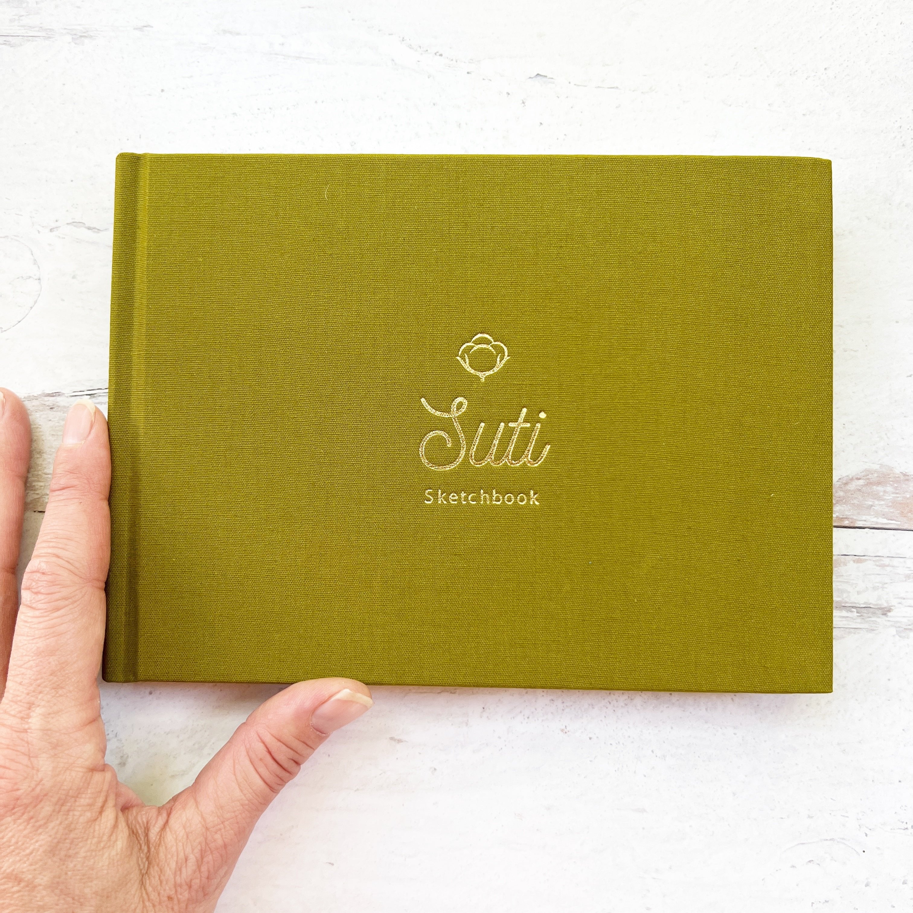 Suti Landscape Watercolor Sketchbooks, 100% cotton hardbound sketchbooks