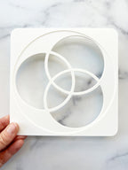 6" Color Wheel Stencils, multiple designs