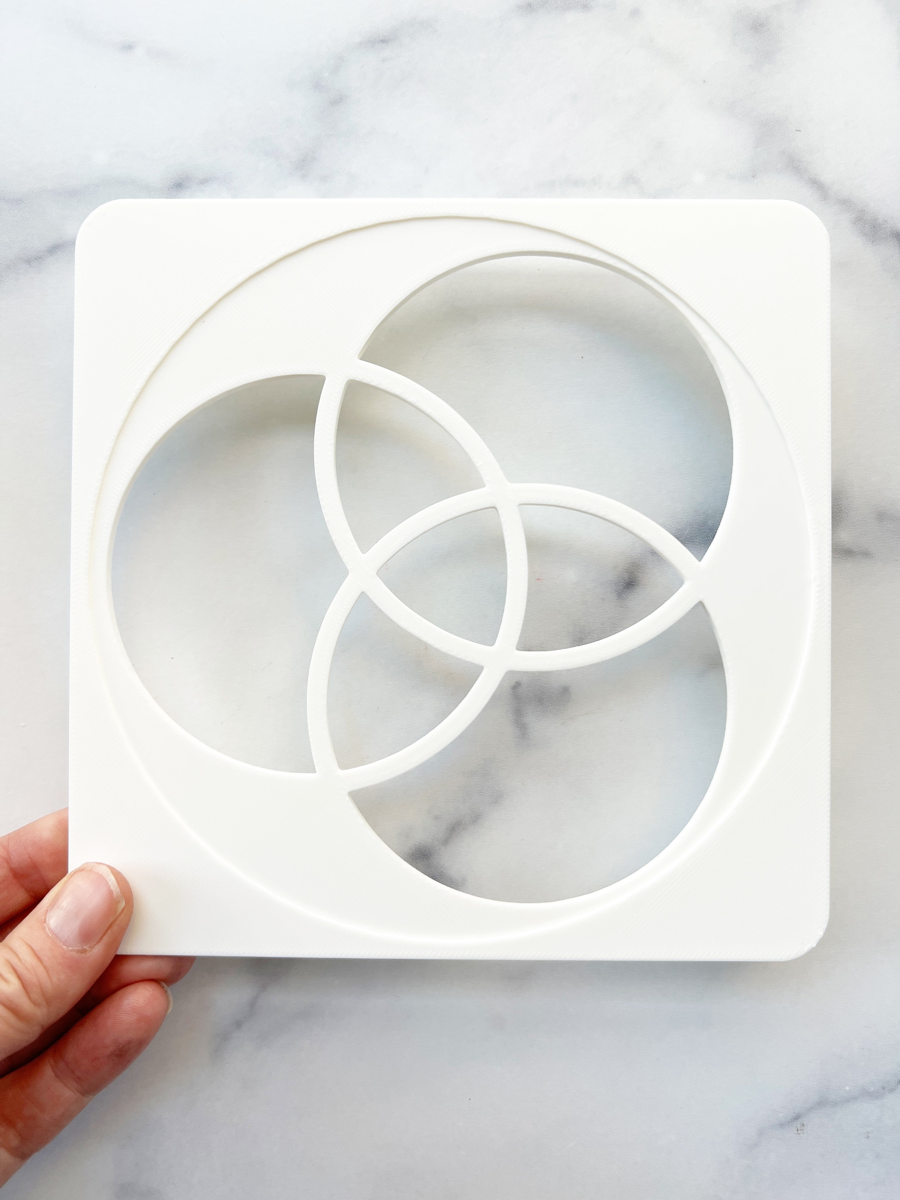 6" Color Wheel Stencils, multiple designs