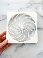 6" Color Wheel Stencils, multiple designs