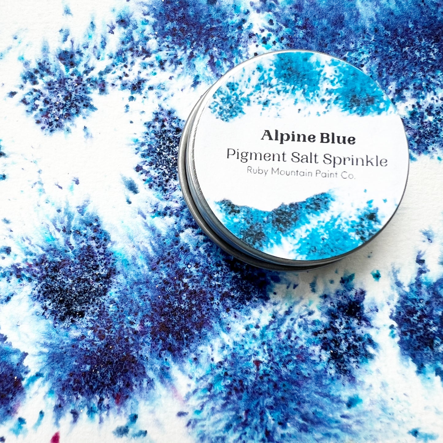 Alpine Blue Pigment Salt Sprinkle