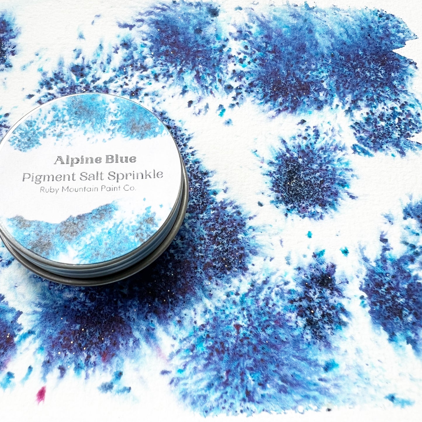 Alpine Blue Pigment Salt Sprinkle