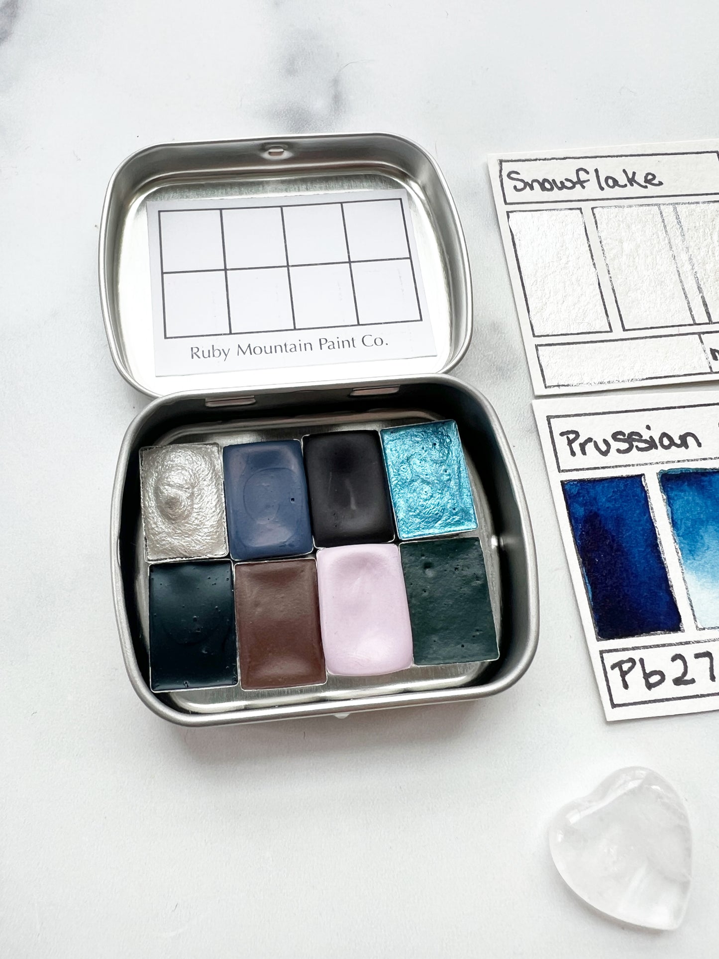 Frosty Indigo Traveler's Palette