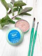 Solid Brush Soap for Paint Brushes - Eucalyptus & Mint