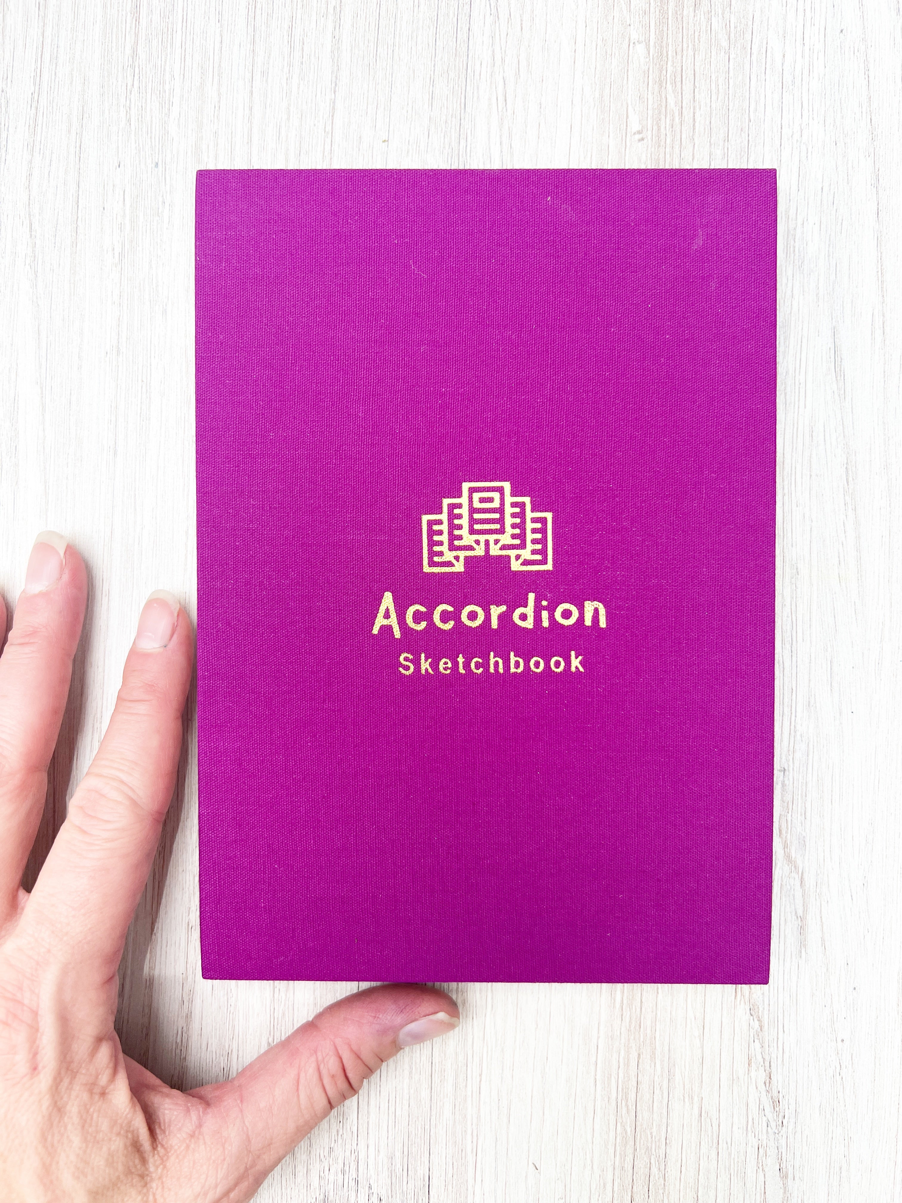Accordion Watercolor Sketchbook