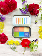 Mountain Meadow Palette, in 3 different palette types