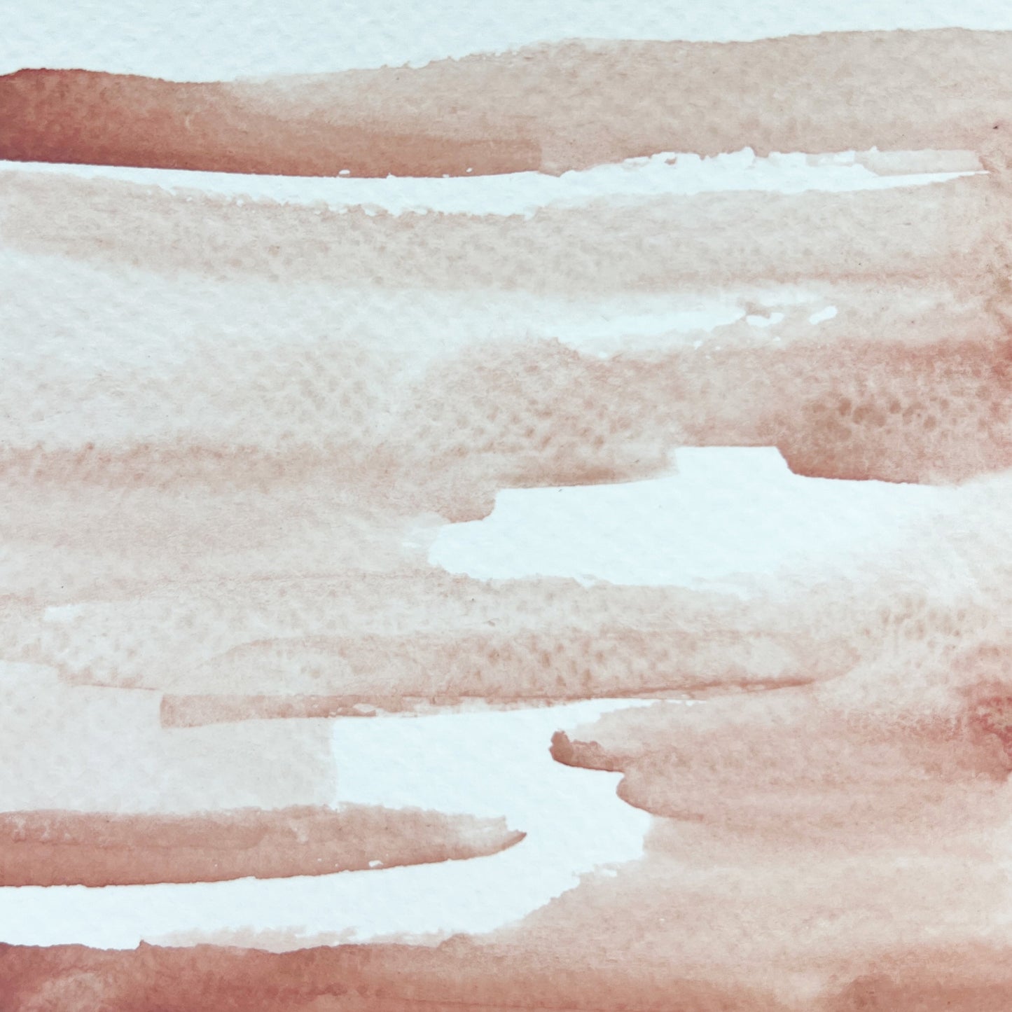 Summer Blush. Individual pan of handmade watercolor paint