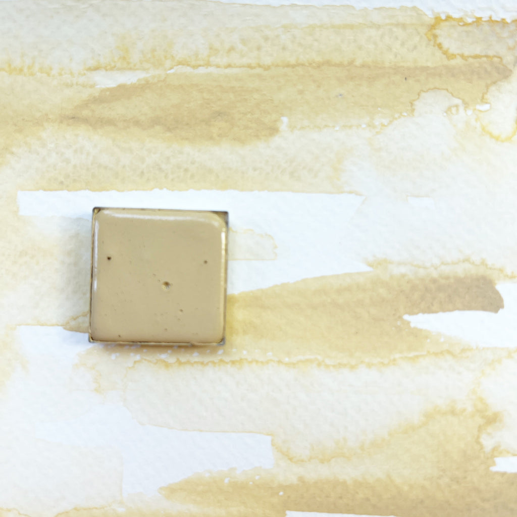 Sunny Day. Individual pan of handmade watercolor paint
