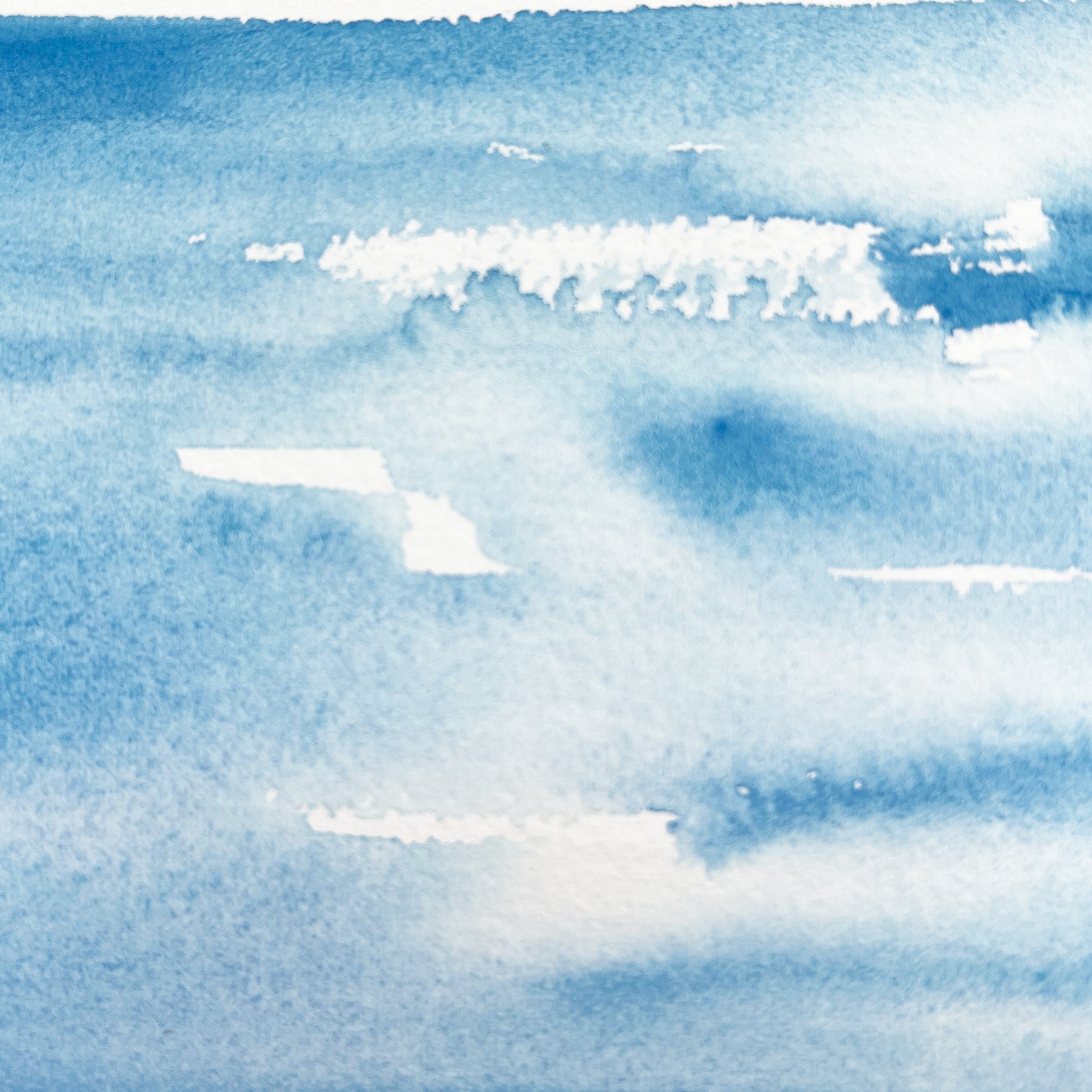 Columbine. Individual pan of handmade watercolor paint