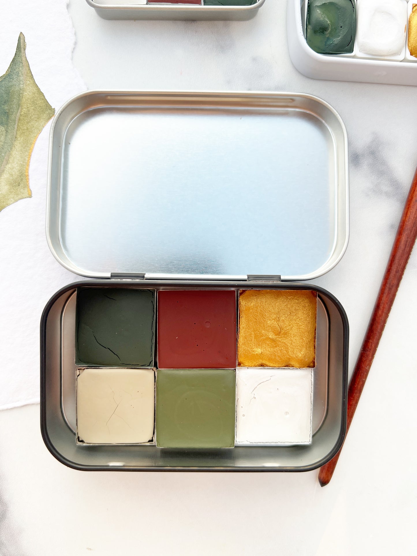 Home for the Holidays, a holiday palette in three sizes