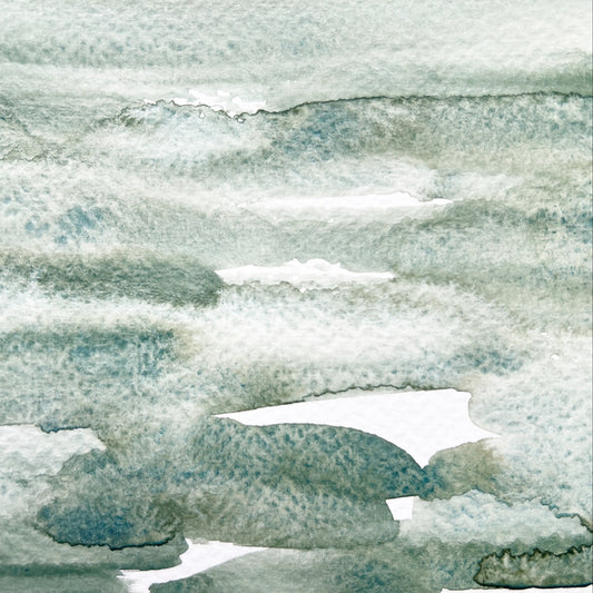 Cedar. Half pan, full pan or bottle cap of handmade watercolor paint