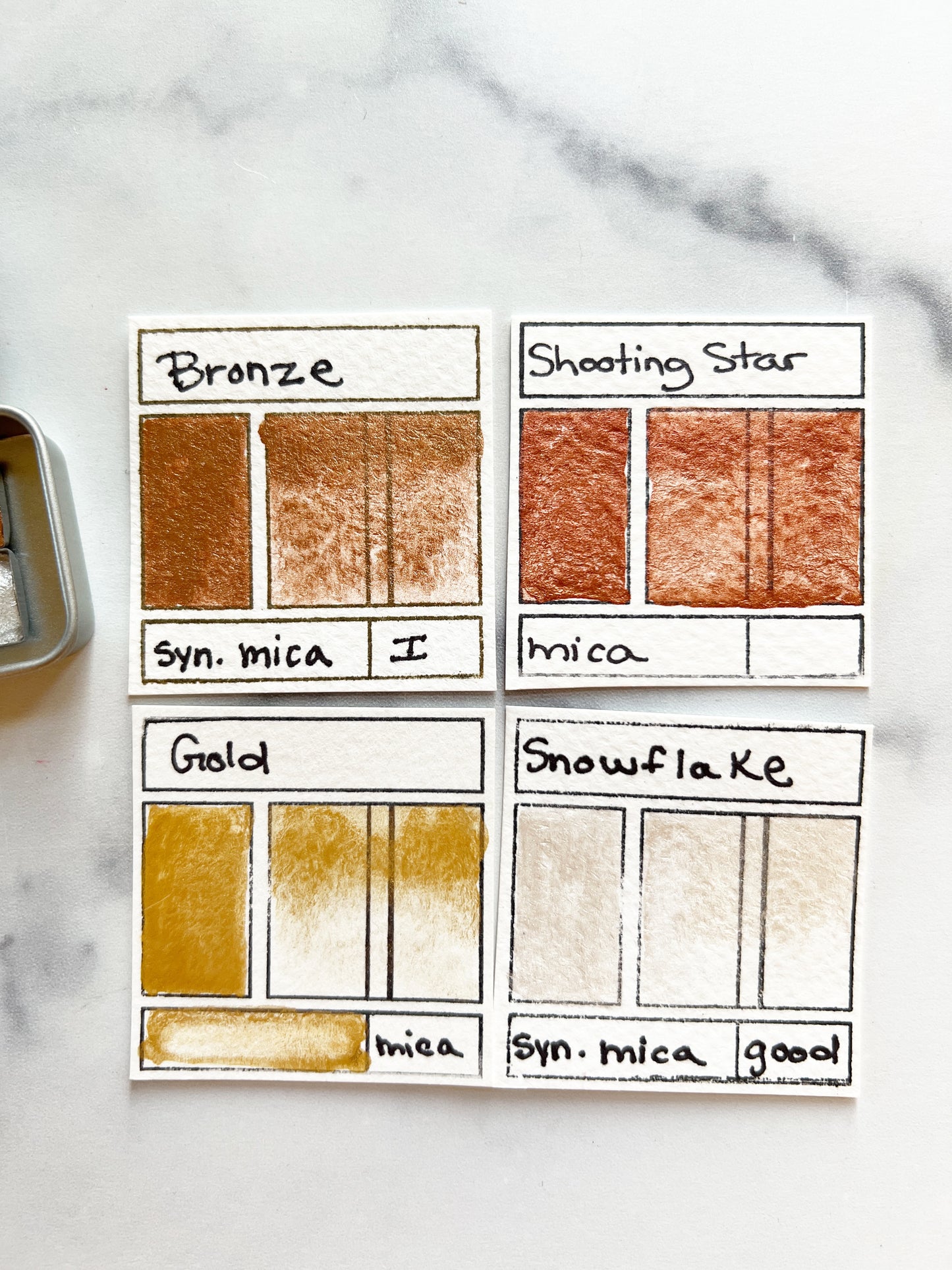 Super Nova Metallic Palette