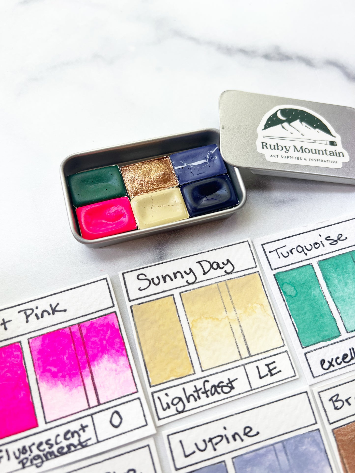 Castle Peak Mini Pan Palette
