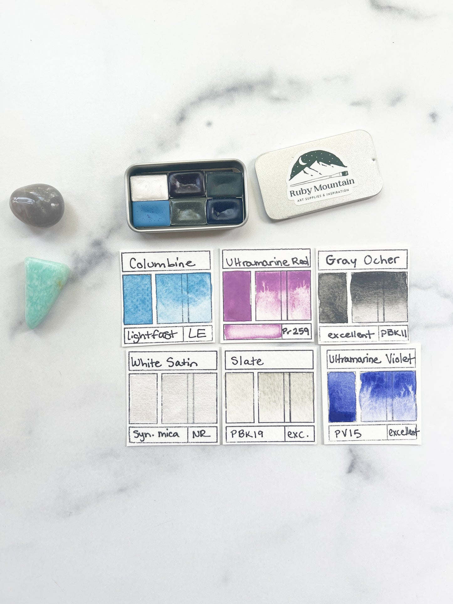 Mountain Top and Canyon Wall Mini Palettes