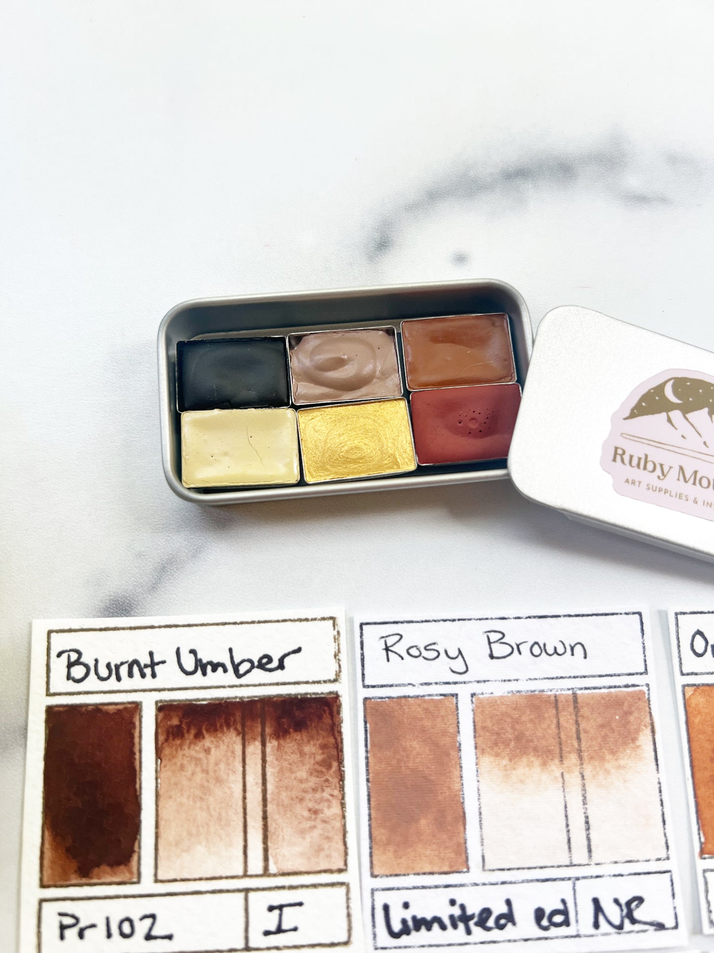 Mountain Top and Canyon Wall Mini Palettes