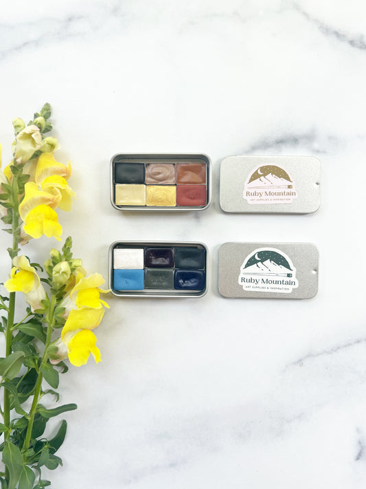 Mountain Top and Canyon Wall Mini Palettes
