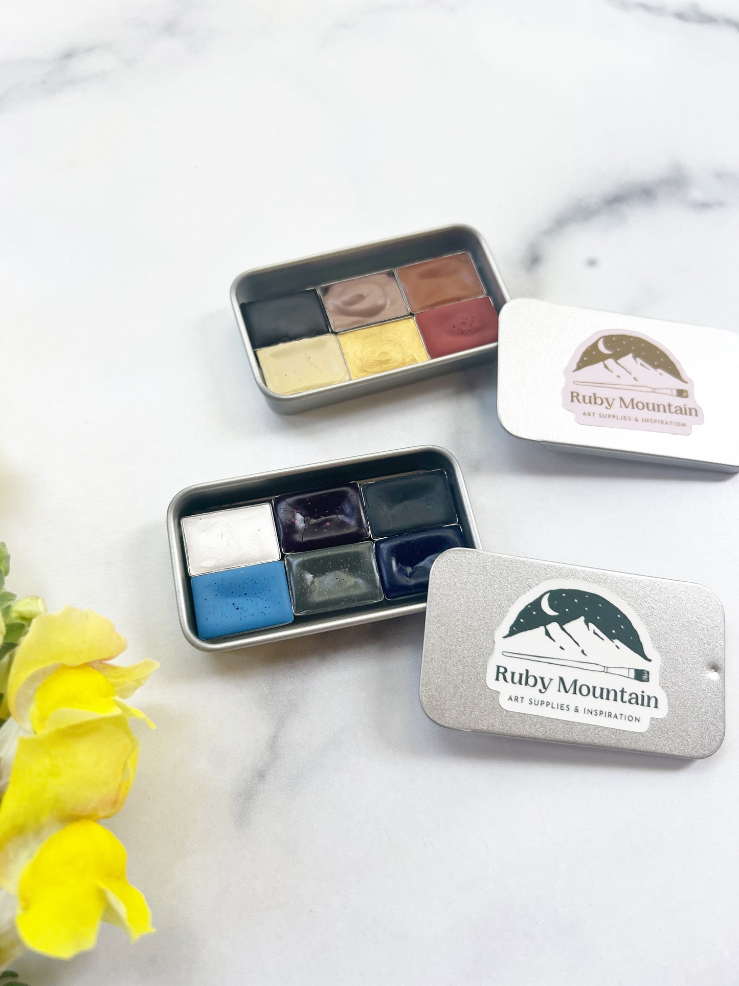 Mountain Top and Canyon Wall Mini Palettes