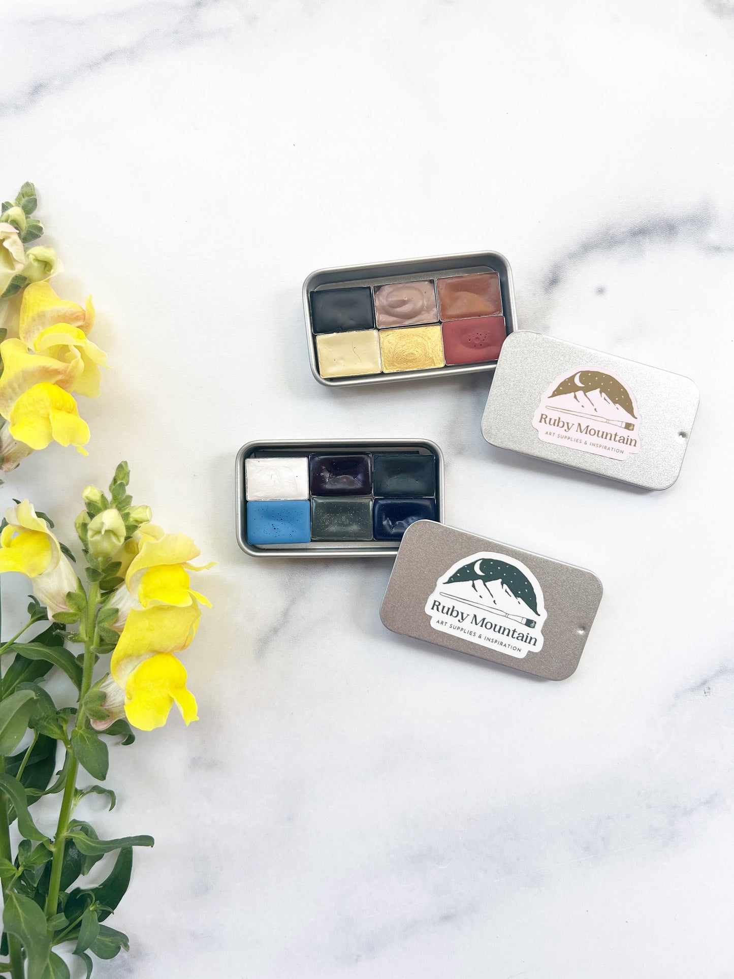 Mountain Top and Canyon Wall Mini Palettes