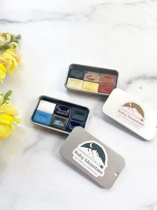 Mountain Top and Canyon Wall Mini Palettes