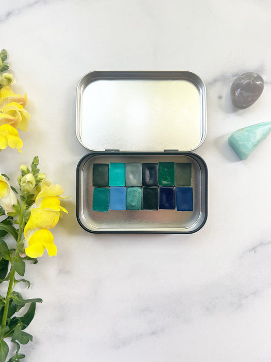 Seagrass and Salt Waves Palette
