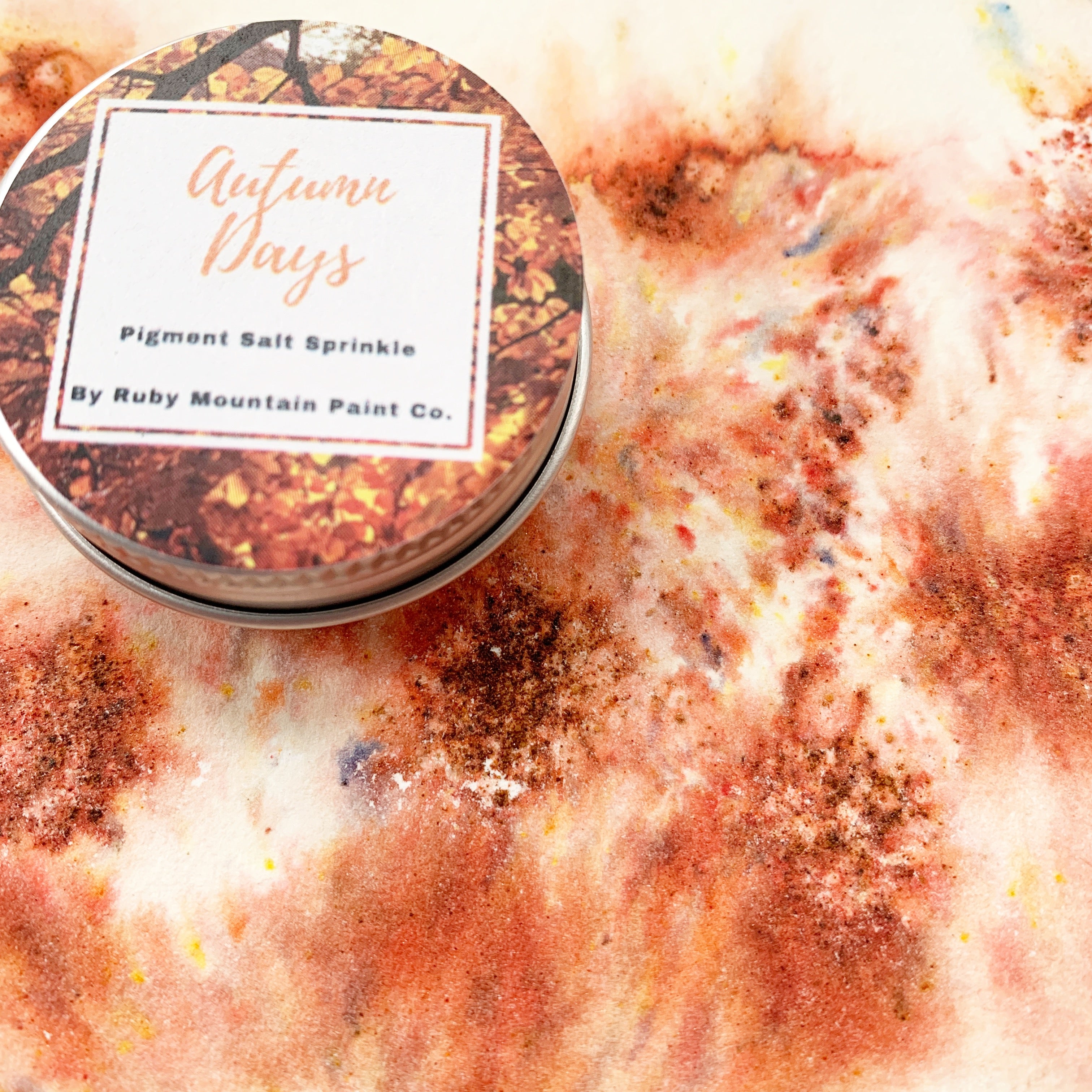 Autumn Days Pigment Salt Sprinkle