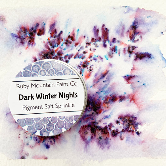 Dark Winter Nights Pigment Salt Sprinkle