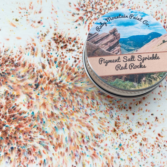 Red Rocks Pigment Salt Sprinkle