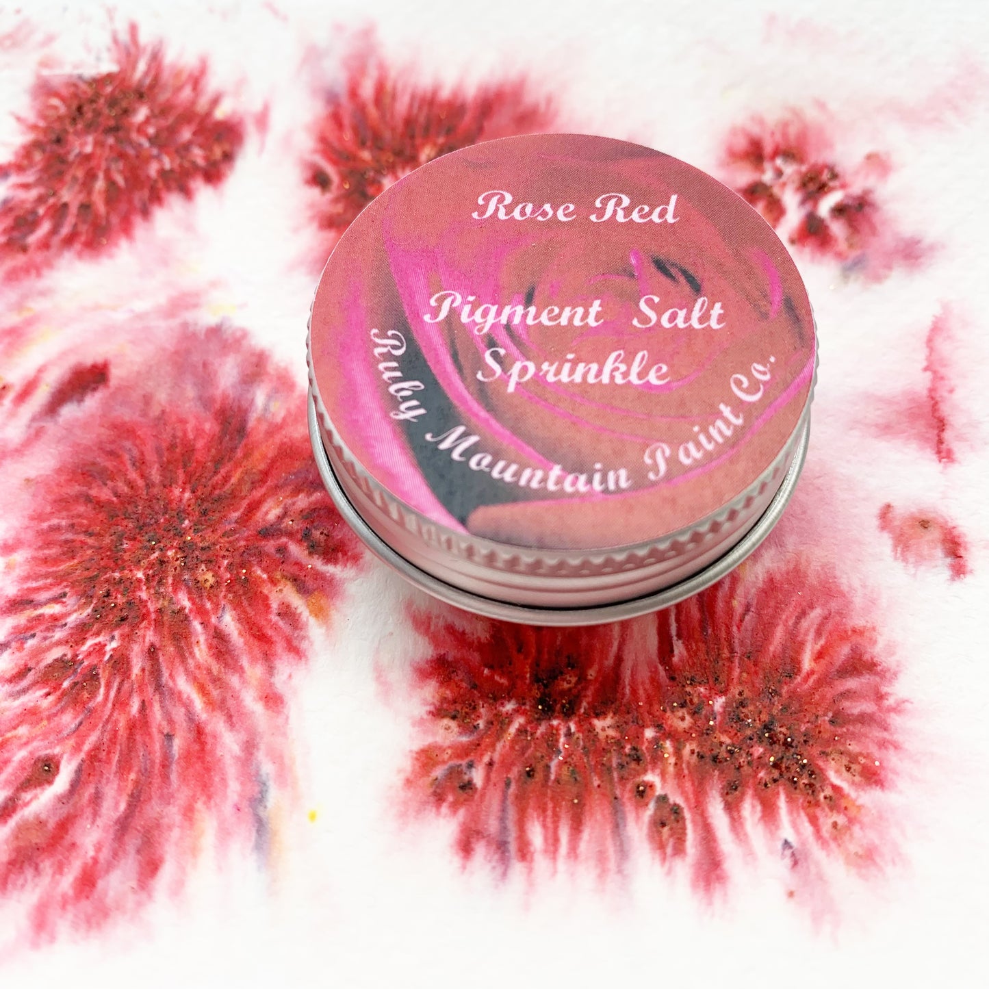Rose Red Pigment Salt Sprinkle