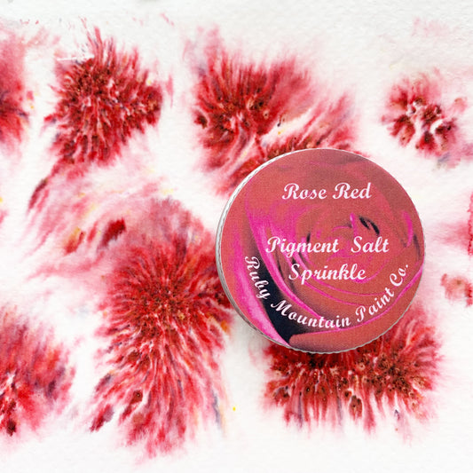 Rose Red Pigment Salt Sprinkle