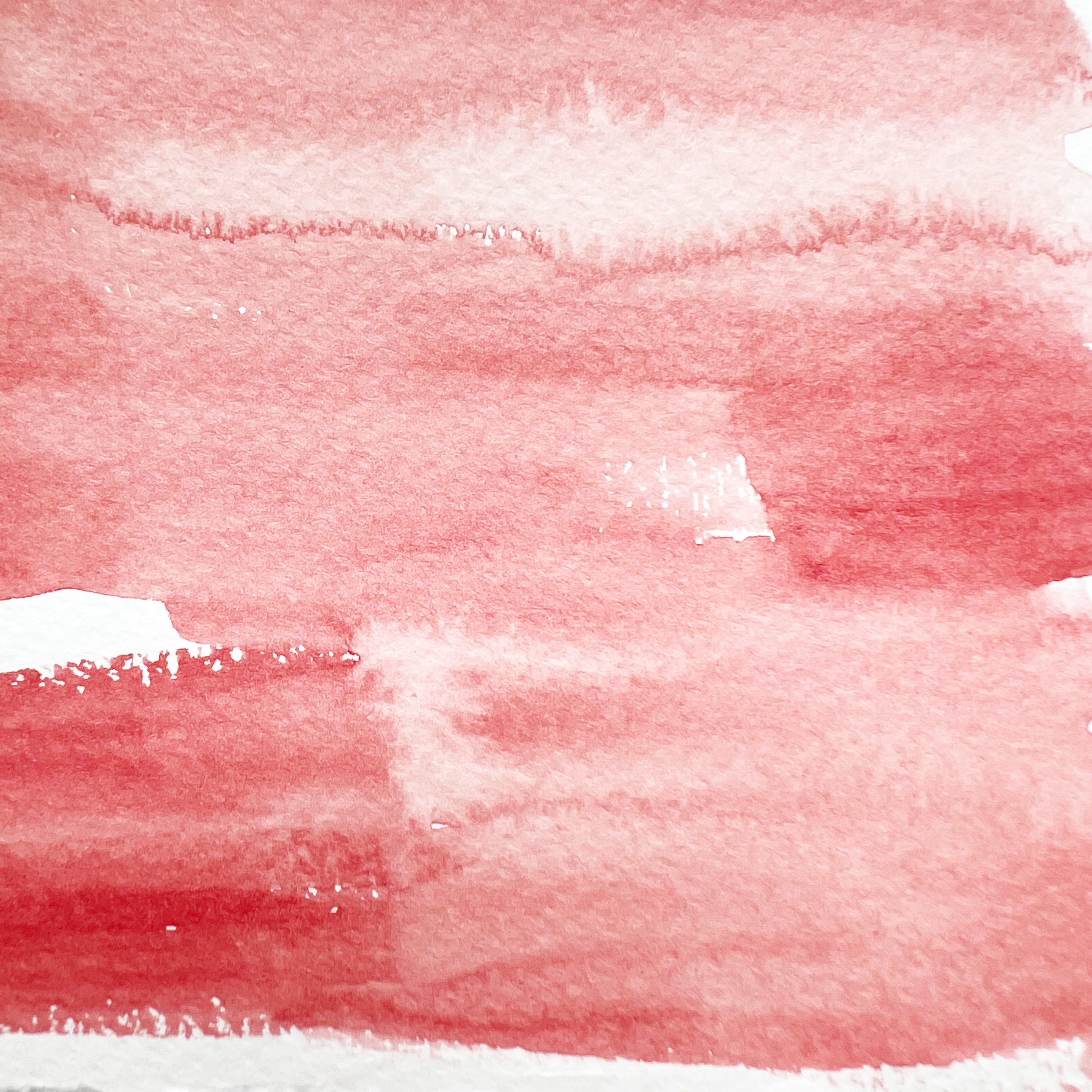 San Francisco Red. Half pan, full pan or bottle cap of handmade watercolor paint