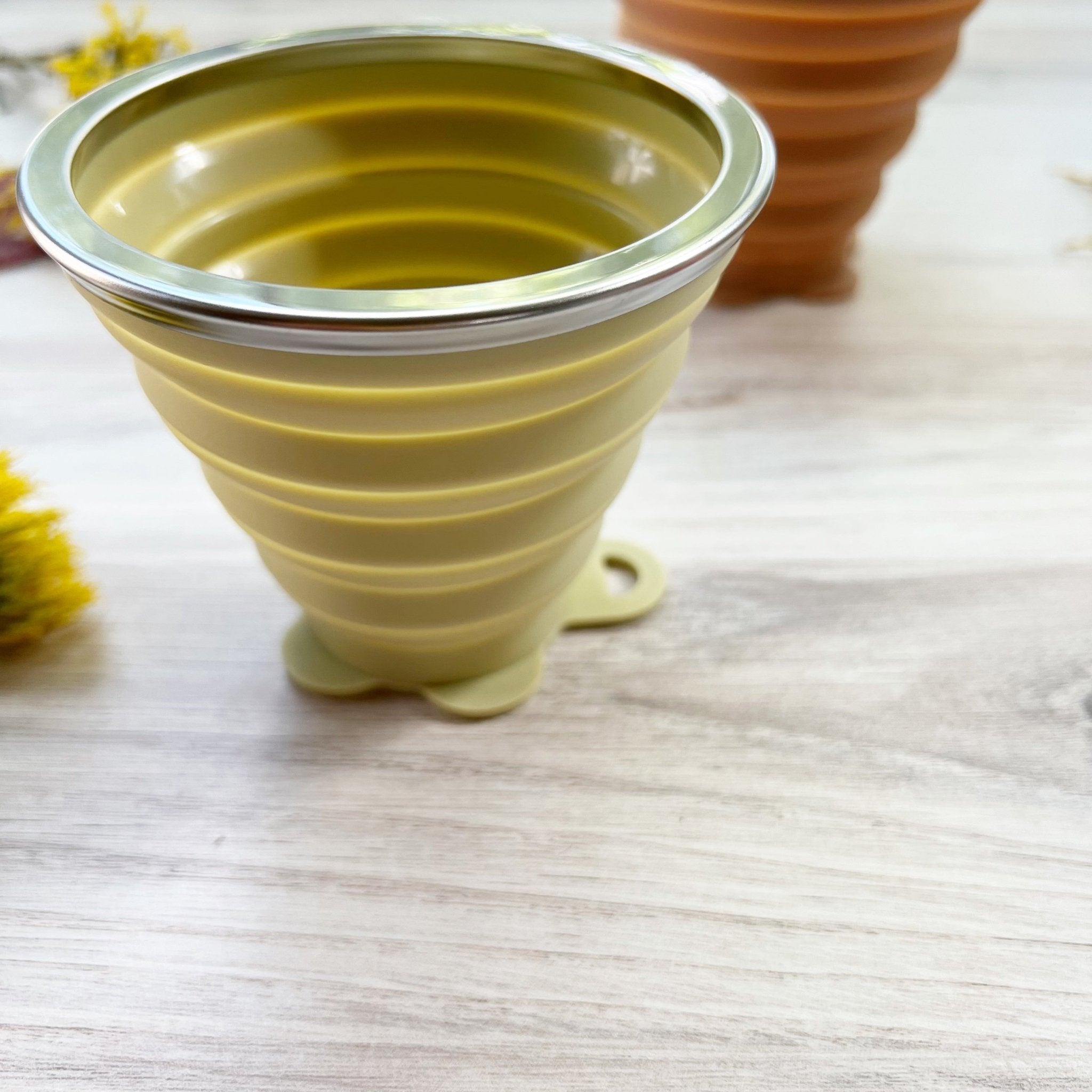 Collapsible Water Cup for Plein Air Painting
